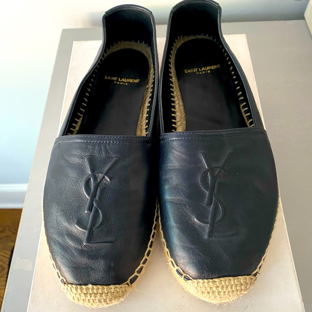 Yves Saint Laurent Monogram Espadrilles